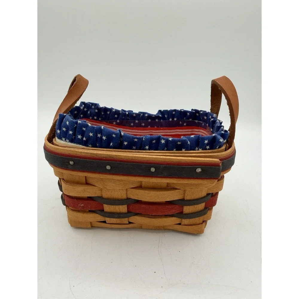 Longaberger 1993 All‑Star Trio 🧺⭐ –‎ Complete Basket Set